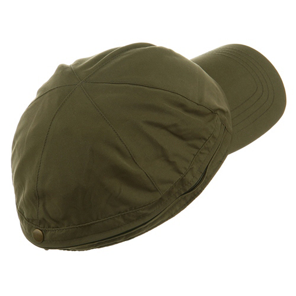 Zippered Flap Caps