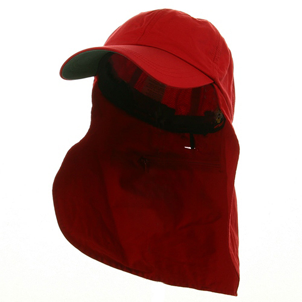 UV 45+ Zipper Flap Hats
