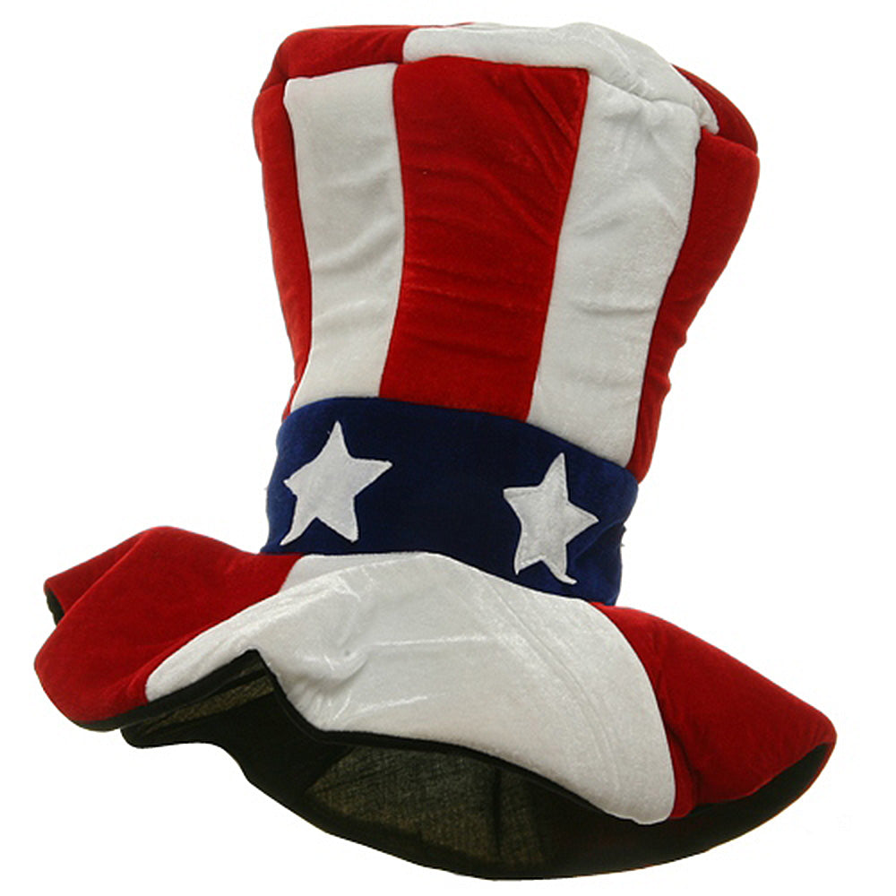 Velvet Uncle Sam Top Hat