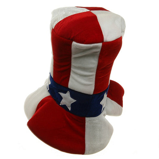 Velvet Uncle Sam Top Hat