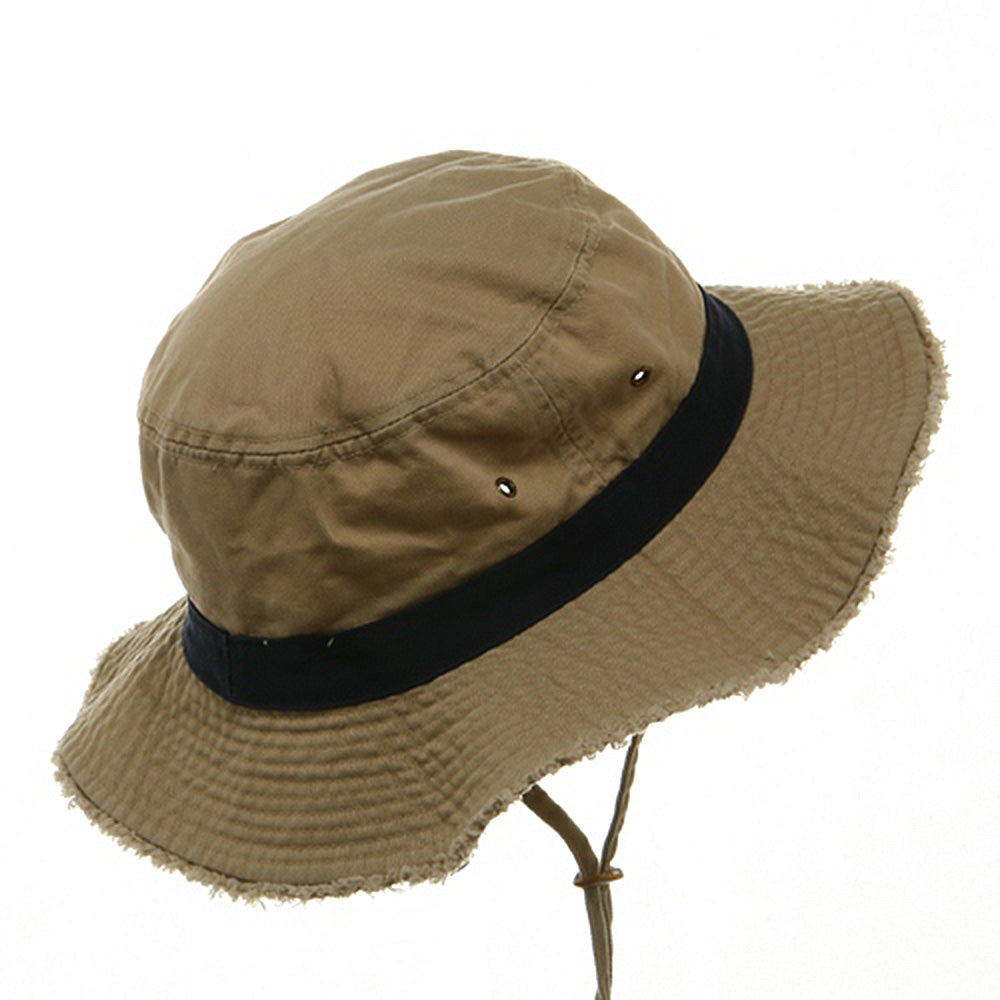 Washed Frayed Bucket Hats