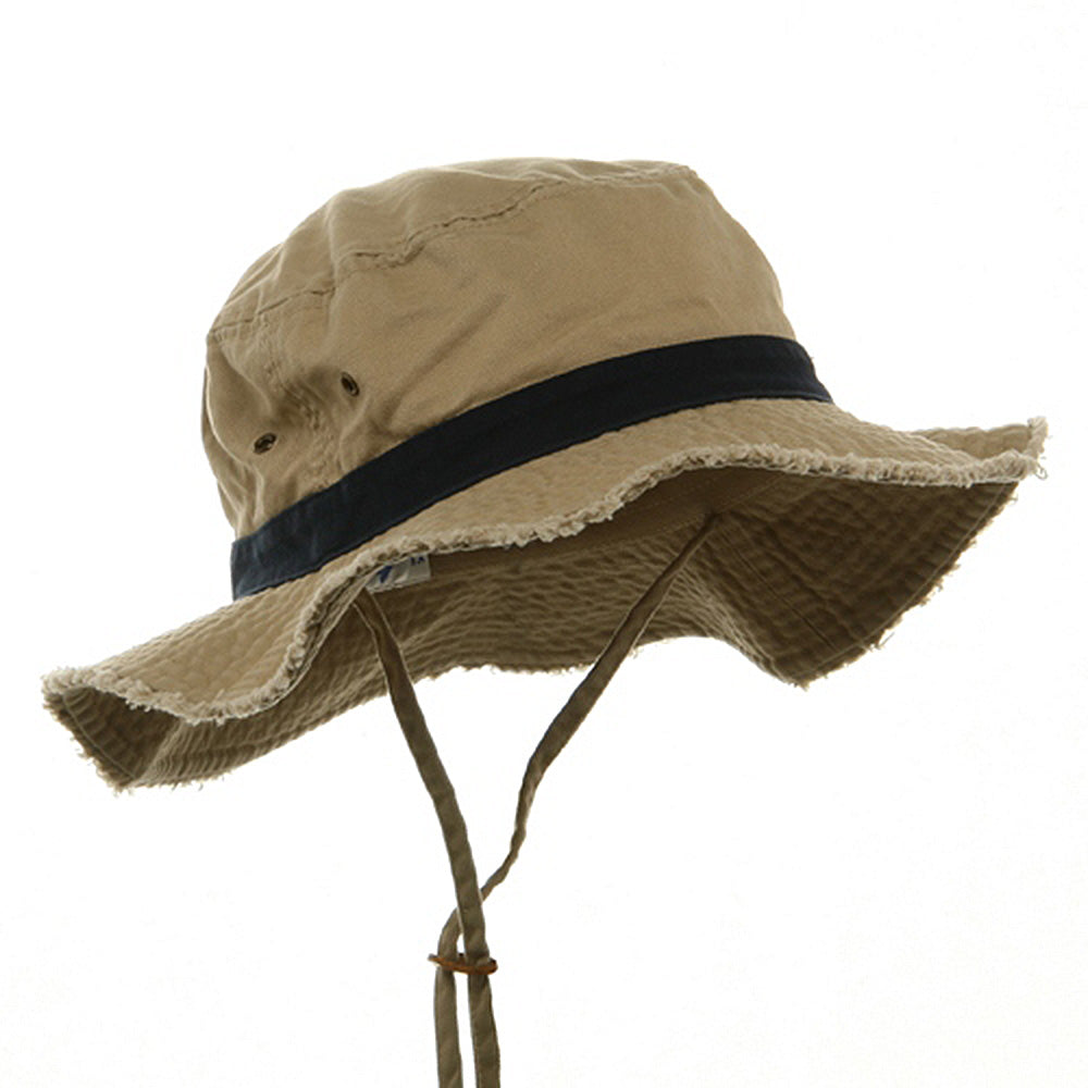 Washed Frayed Bucket Hats