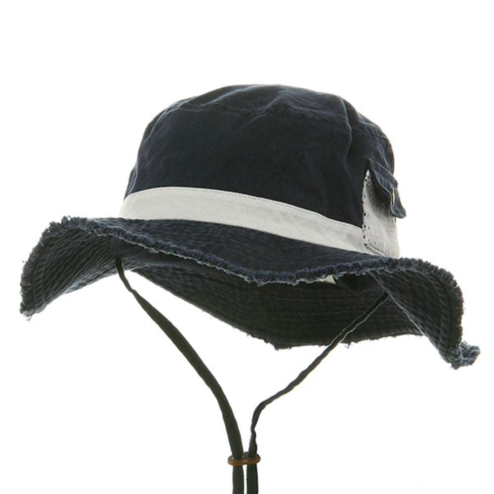 Washed Frayed Bucket Hats