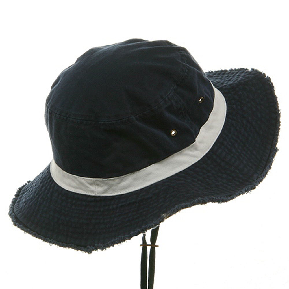 Washed Frayed Bucket Hats