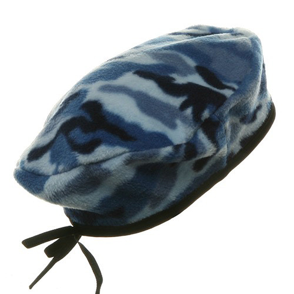 Camo Fleece Beret