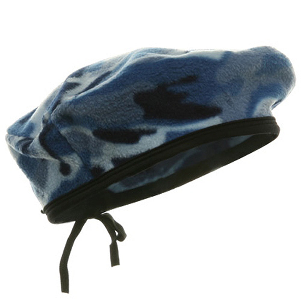 Camo Fleece Beret