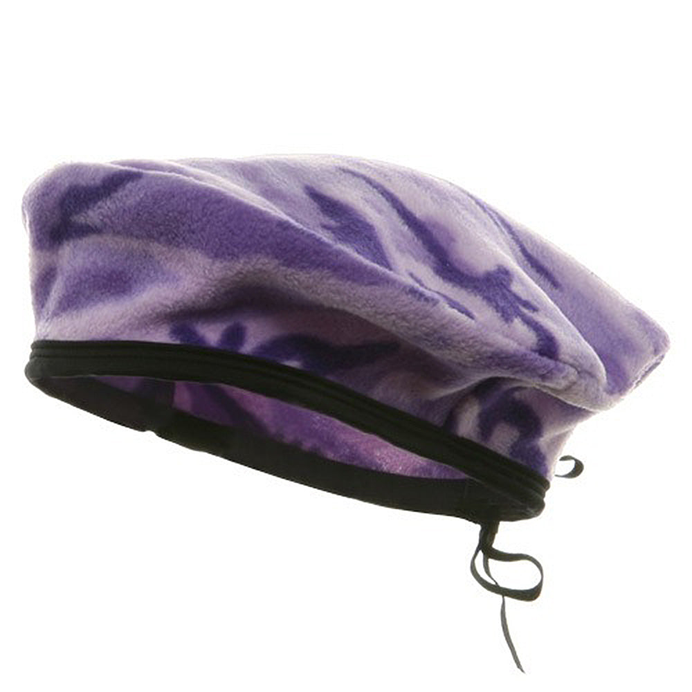 Camo Fleece Beret