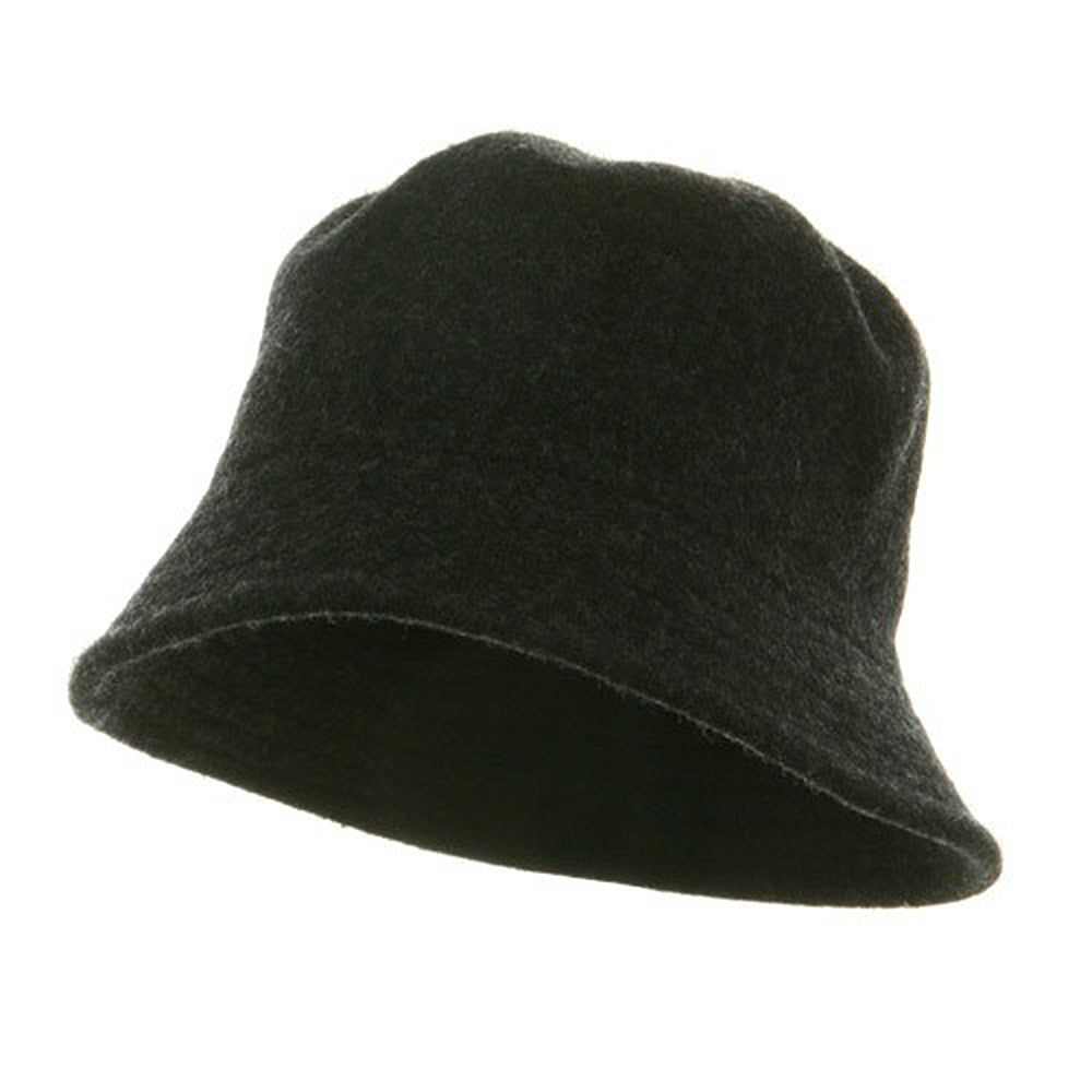 Wool Bucket Hat with Stitches