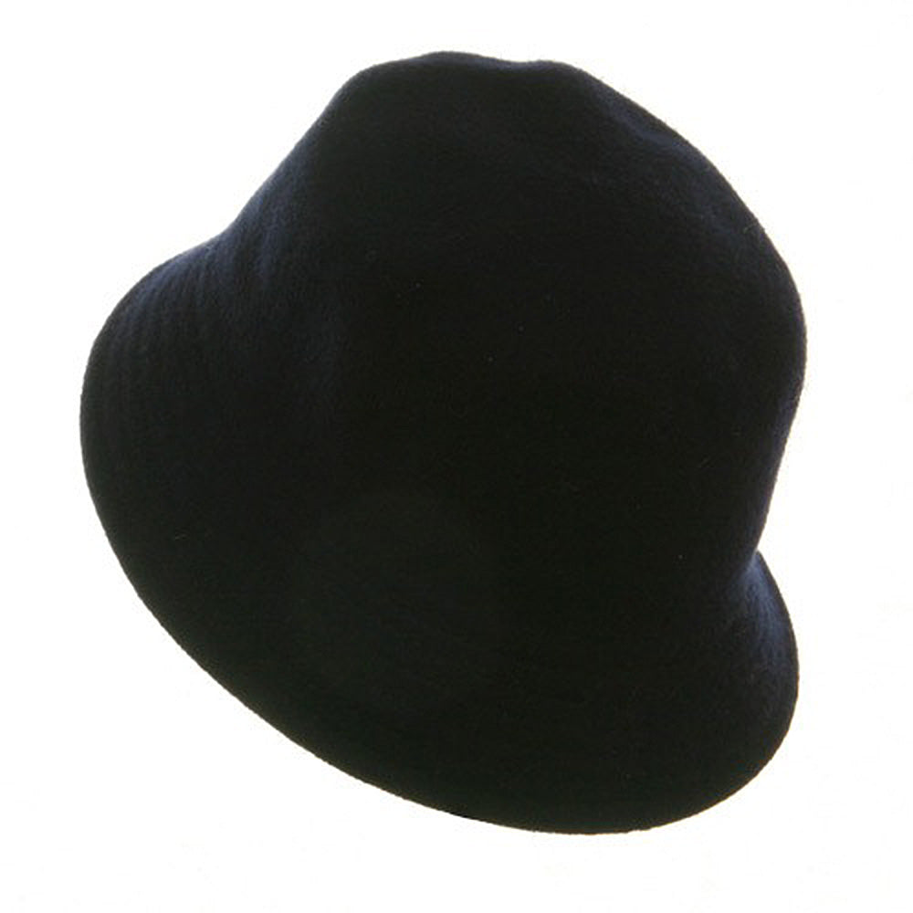 Wool Bucket Hat with Stitches