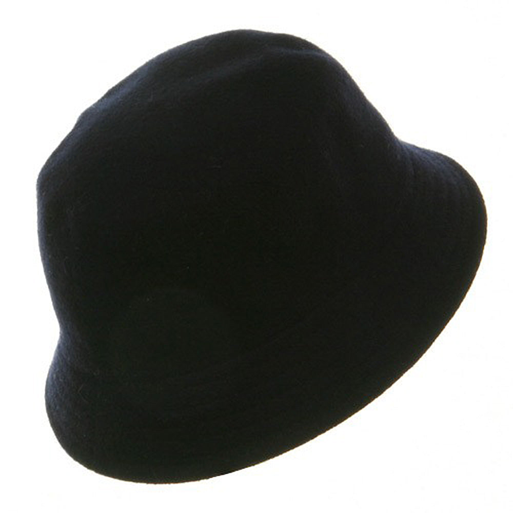 Wool Bucket Hat with Stitches
