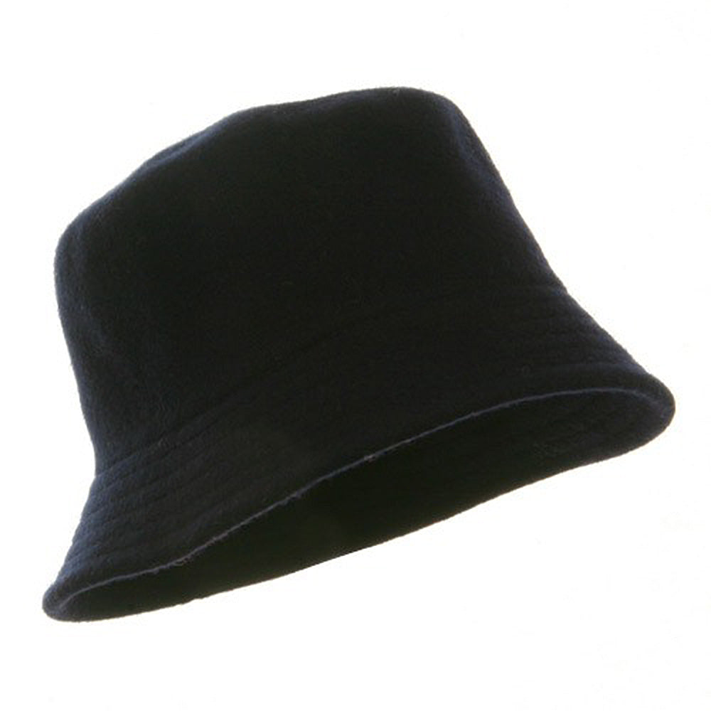 Wool Bucket Hat with Stitches