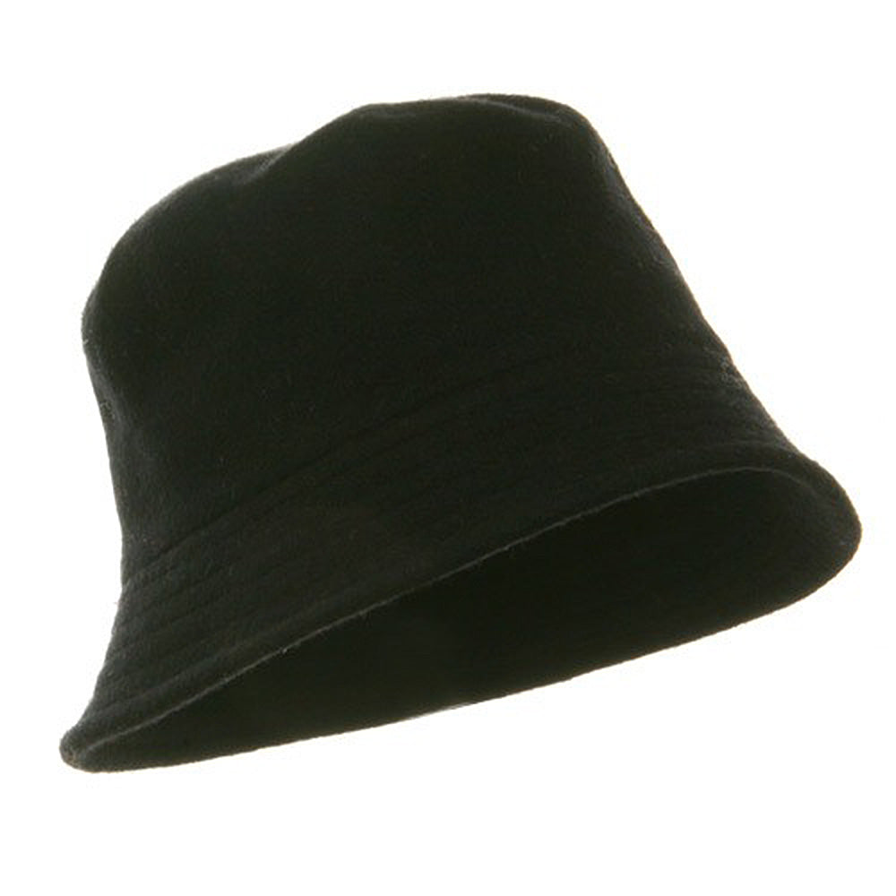 Wool Bucket Hat with Stitches