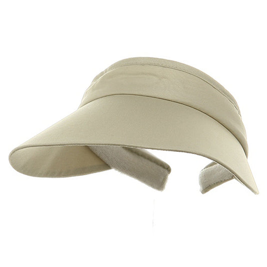 Large Peak Twill Clip Ons