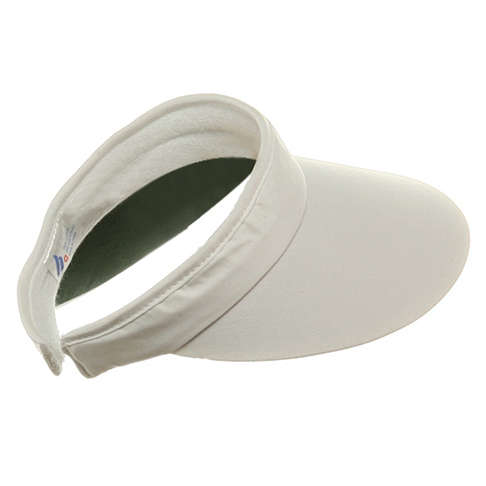 Large Peak Twill Clip Ons