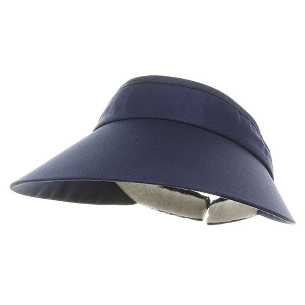 Large Peak Twill Clip Ons