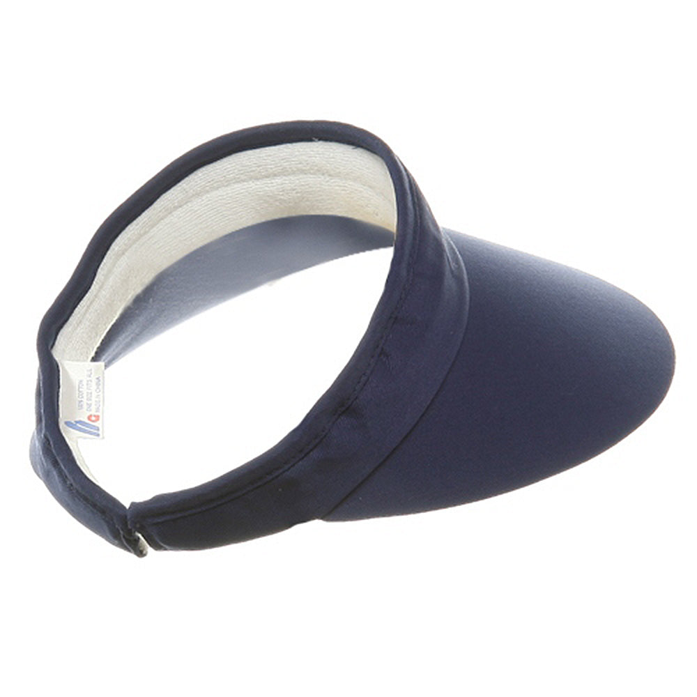 Large Peak Twill Clip Ons