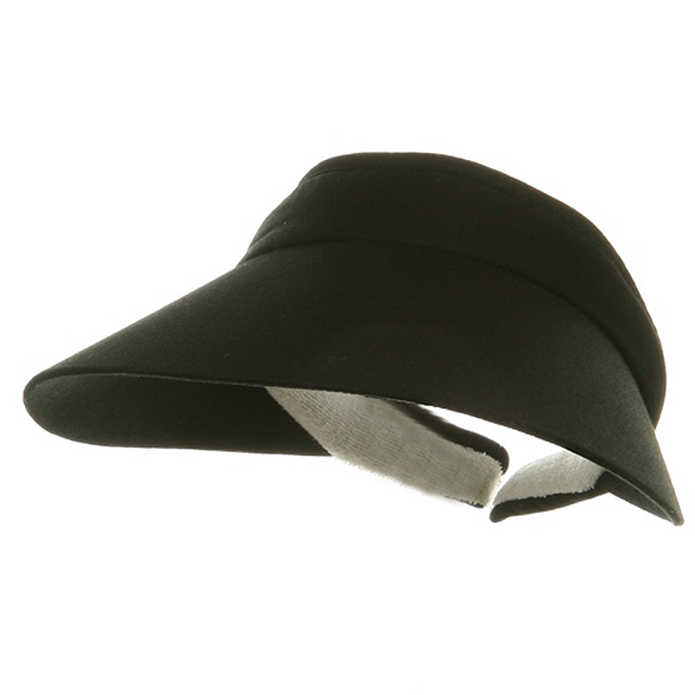 Large Peak Twill Clip Ons