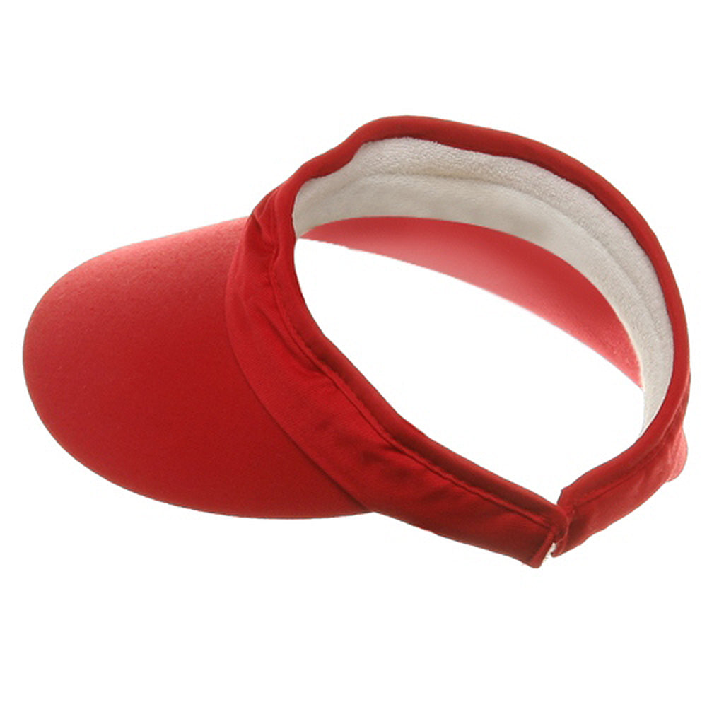 Large Peak Twill Clip Ons