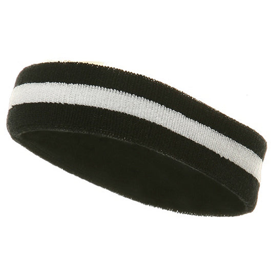 Terry Stripe Headband