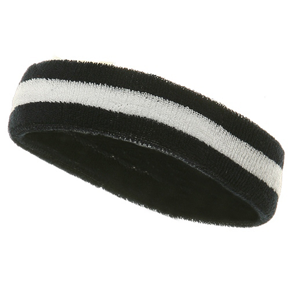 Terry Stripe Headband