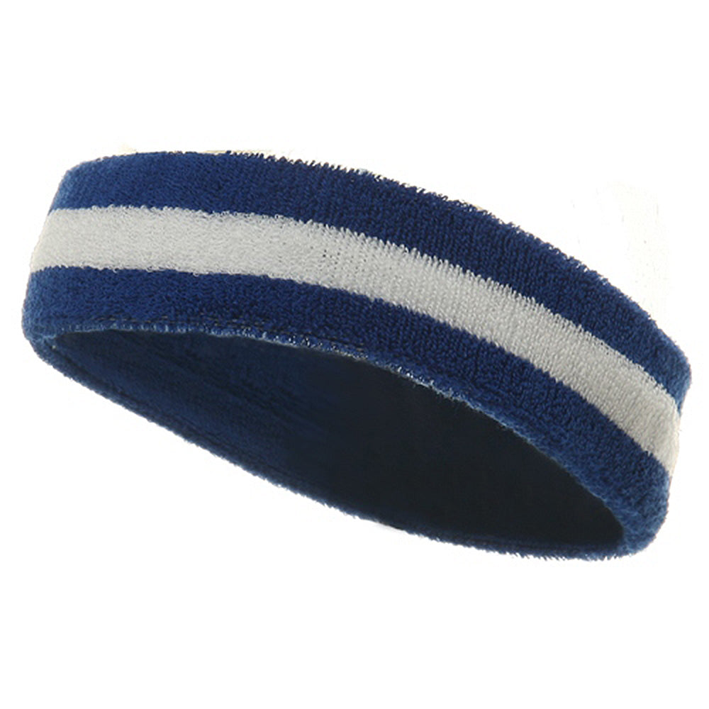 Terry Stripe Headband