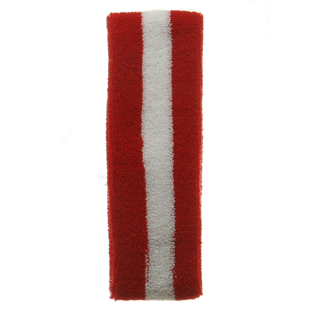 Terry Stripe Headband