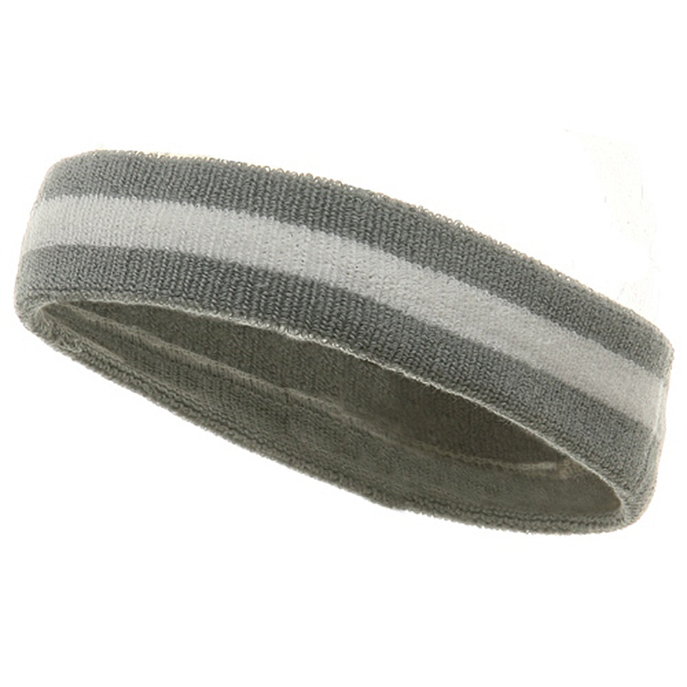 Terry Stripe Headband