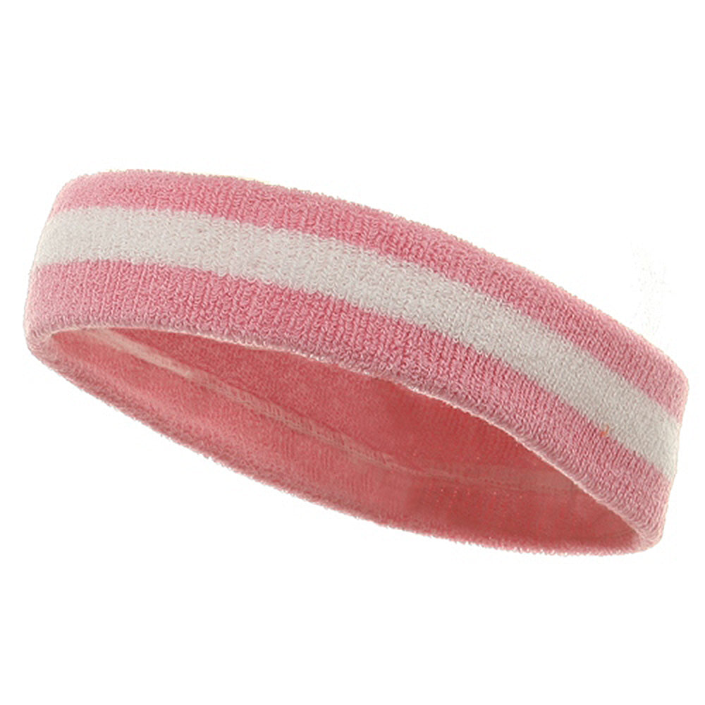 Terry Stripe Headband
