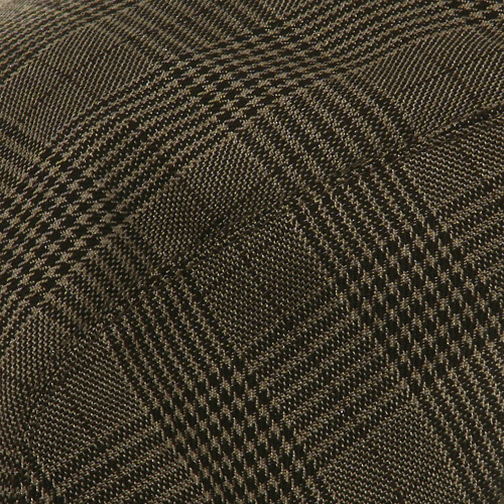 Big Size Elastic Plaid Fashion Ivy Cap