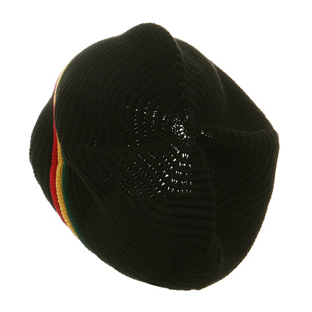 Big Size Medium Crown New Rasta Beanie Hat