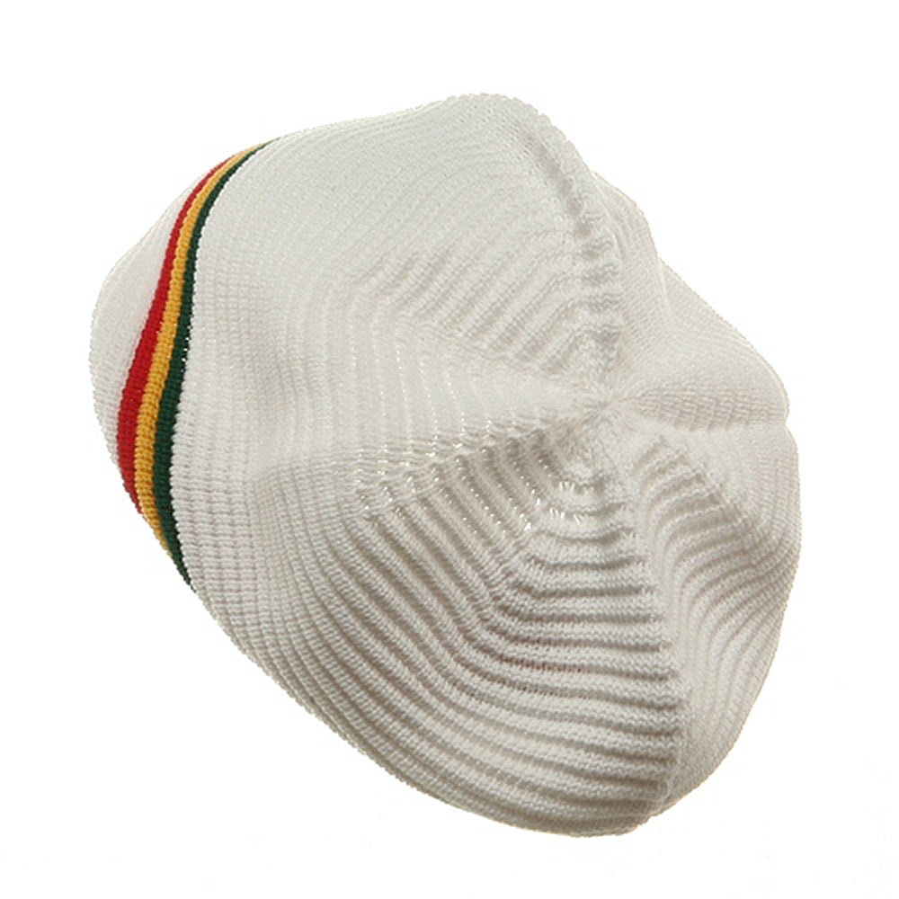 Big Size Medium Crown New Rasta Beanie Hat