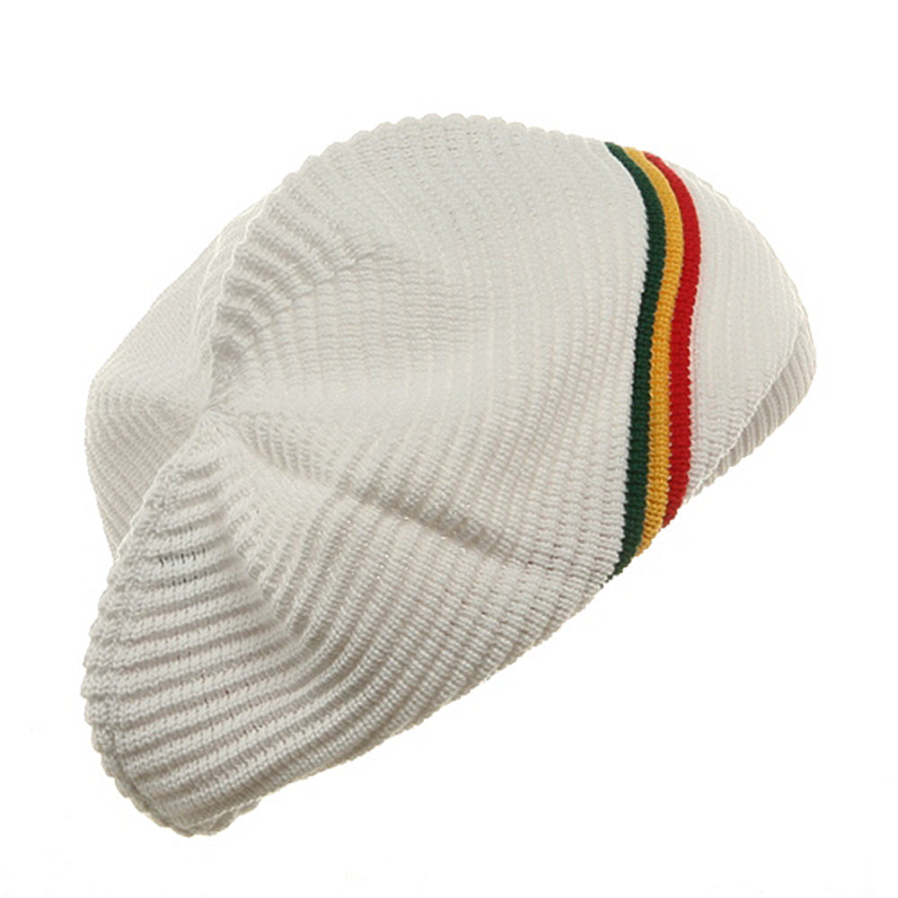 Big Size Medium Crown New Rasta Beanie Hat