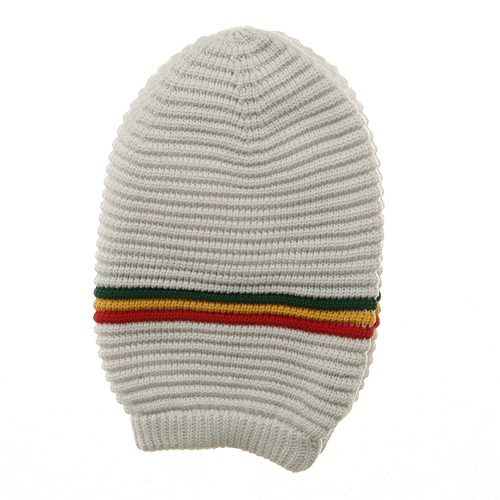 Big Size Medium Crown New Rasta Beanie Hat