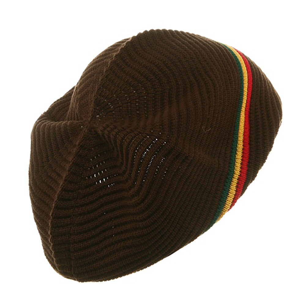 Big Size Medium Crown New Rasta Beanie Hat