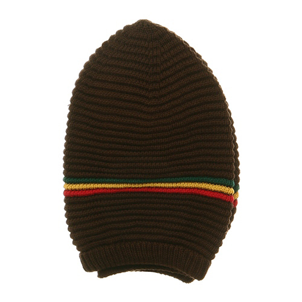 Big Size Medium Crown New Rasta Beanie Hat