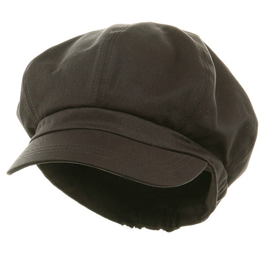 Big Size Cotton Newsboy Hat