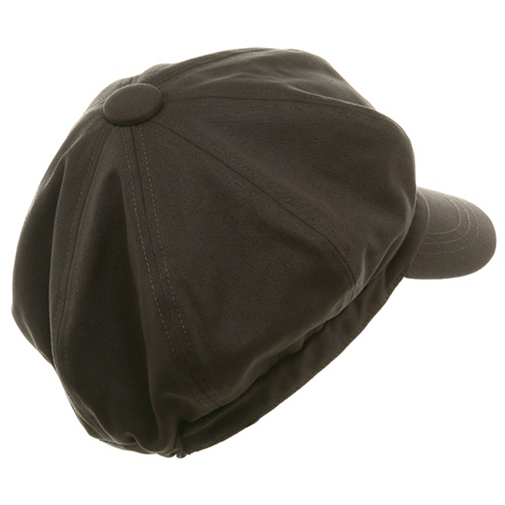 Big Size Cotton Newsboy Hat