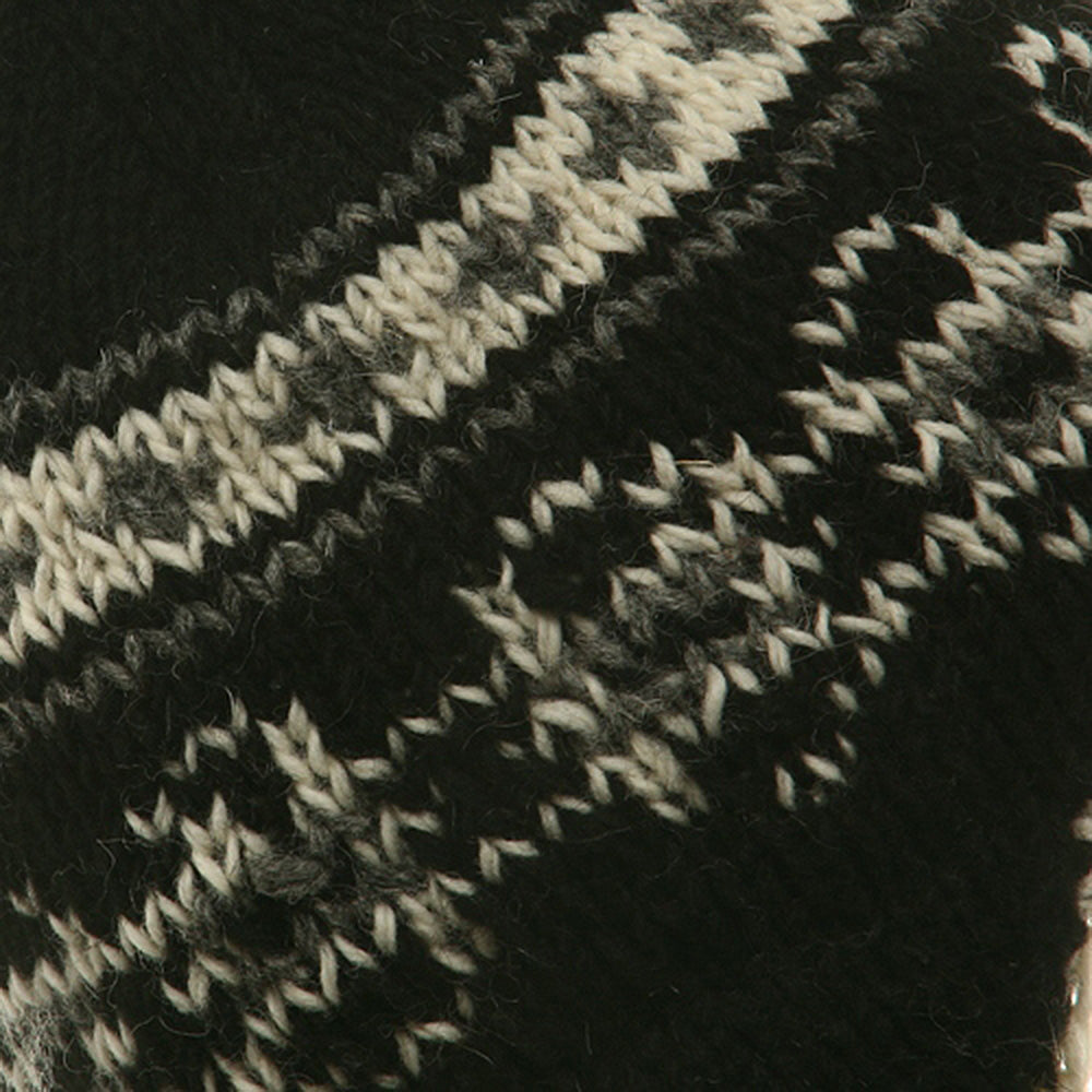 Ring Jacquard Knitting Beanie