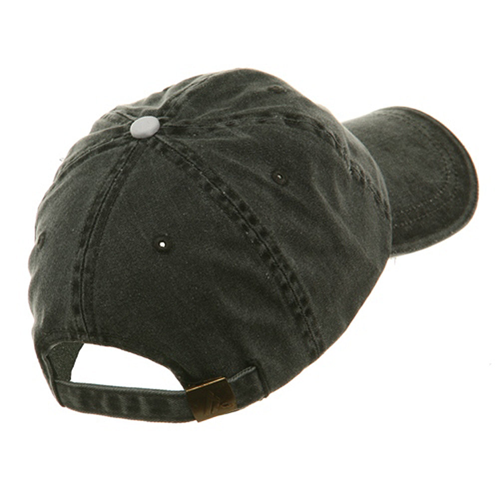 Low Profile Washed Side Zipper Pocket Cap