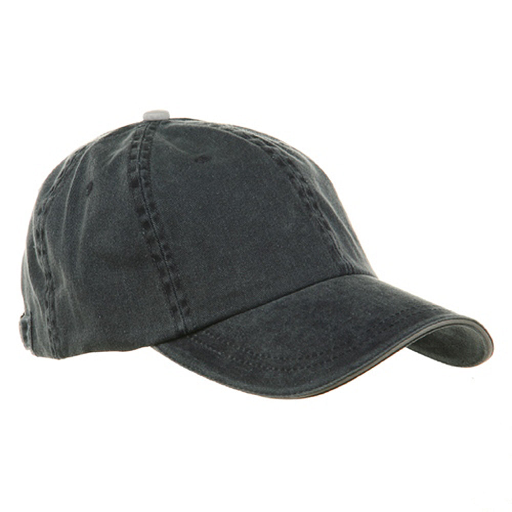 Low Profile Washed Side Zipper Pocket Cap