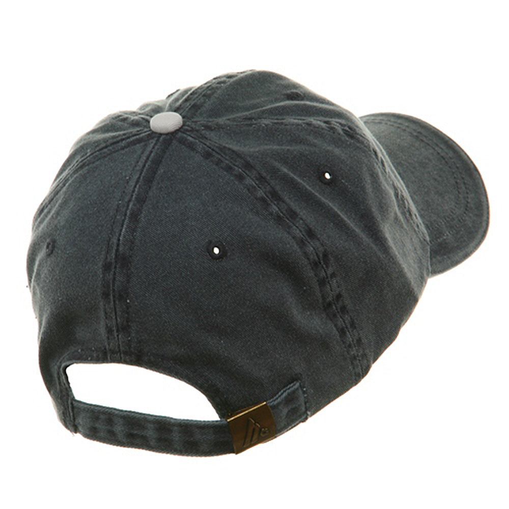 Low Profile Washed Side Zipper Pocket Cap