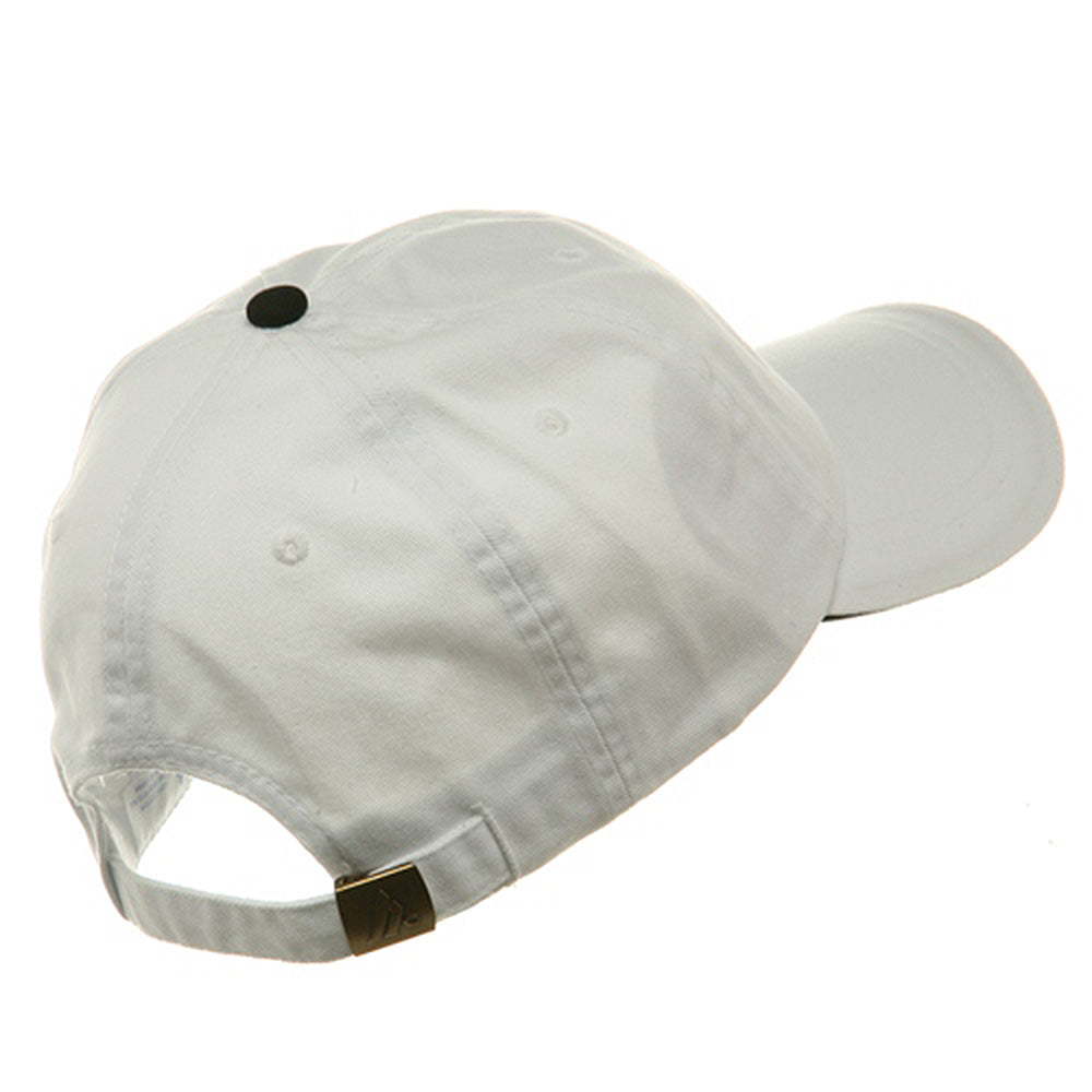 Low Profile Washed Side Zipper Pocket Cap