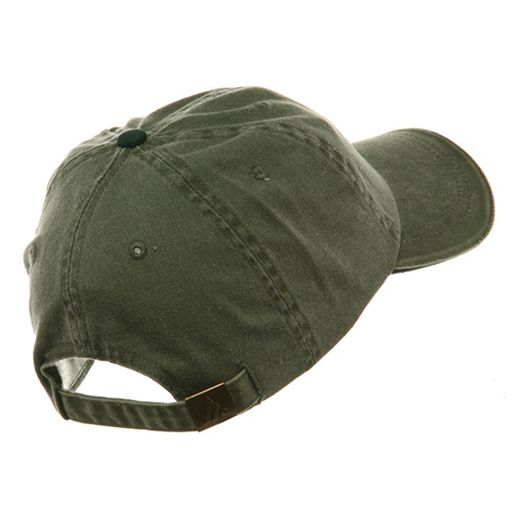 Low Profile Washed Side Zipper Pocket Cap