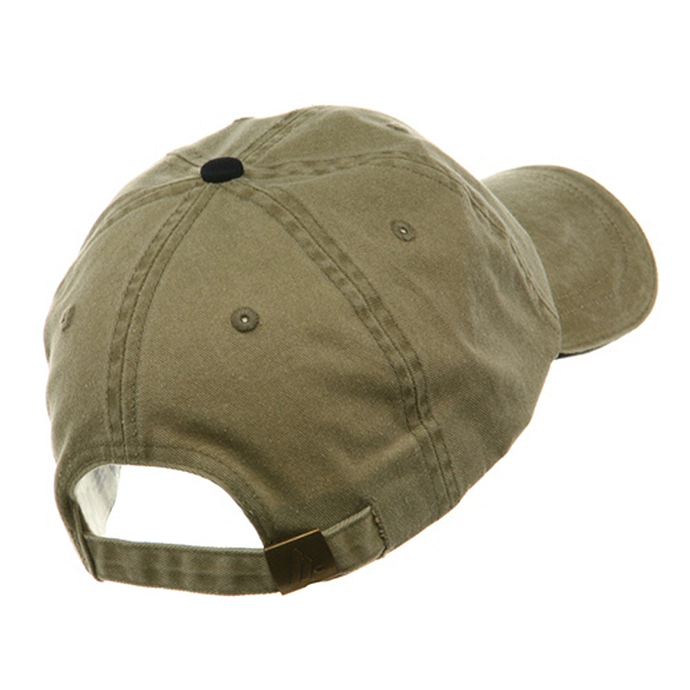 Low Profile Washed Side Zipper Pocket Cap