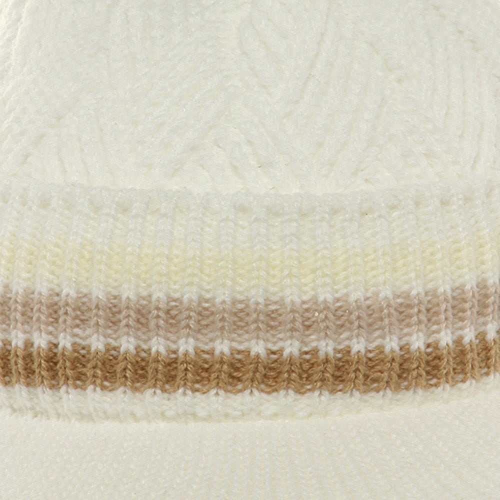 Acrylic Rasta Beanie Visor