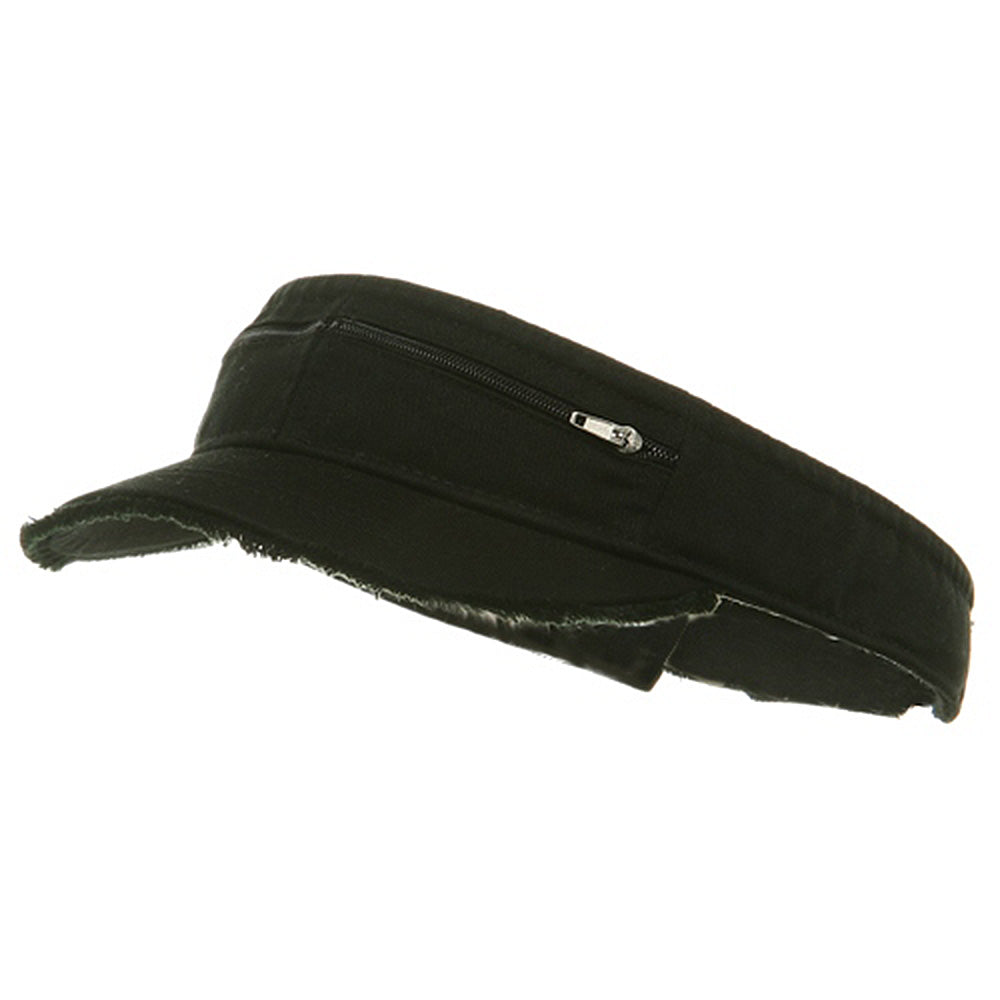 Enzyme Washed Cotton Twill Visor