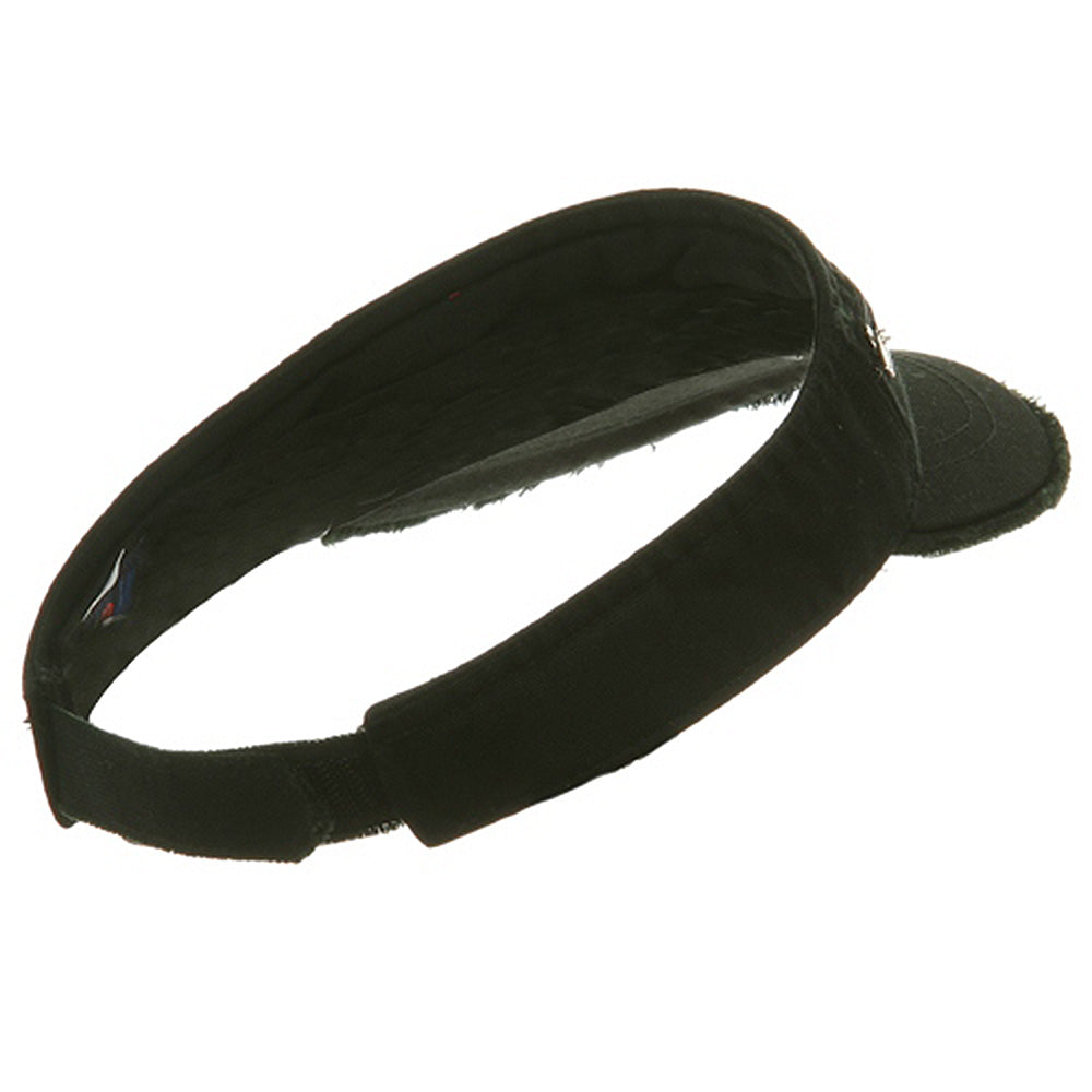 Enzyme Washed Cotton Twill Visor