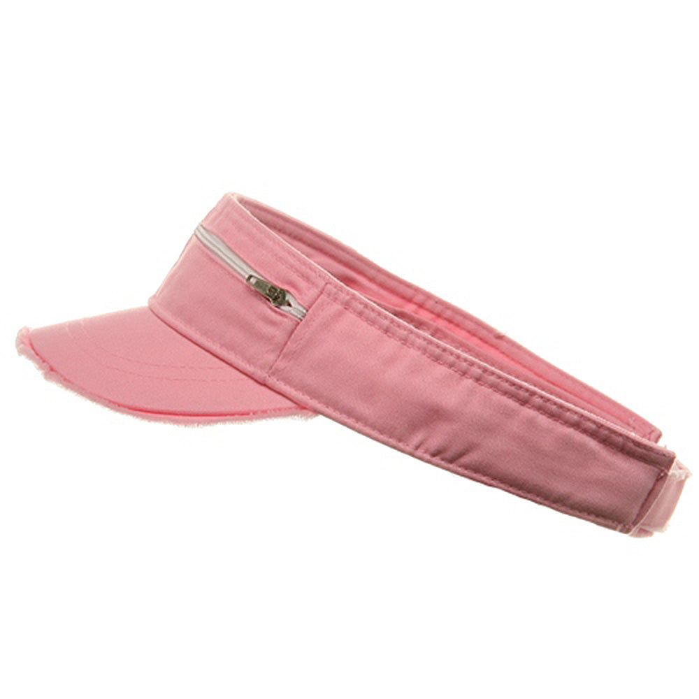 Enzyme Washed Cotton Twill Visor