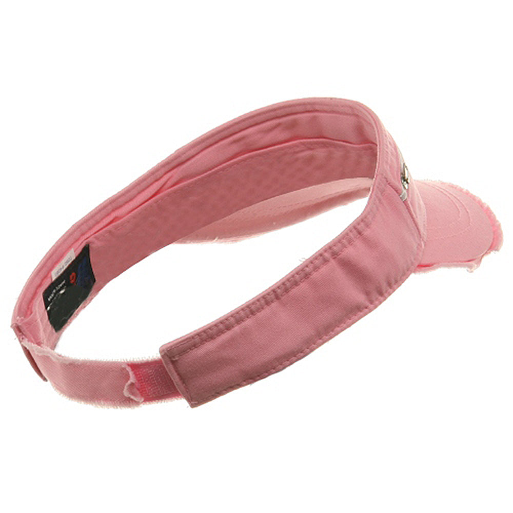 Enzyme Washed Cotton Twill Visor