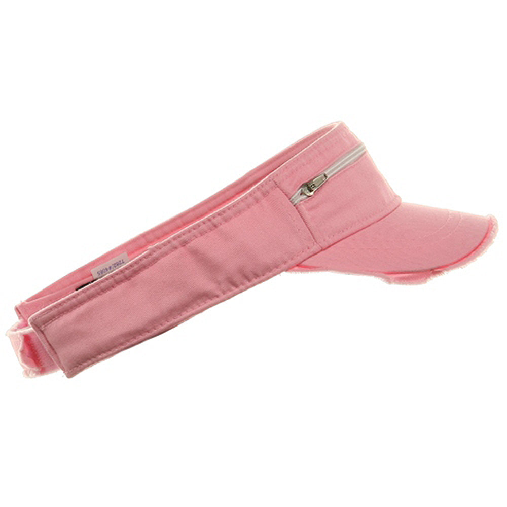 Enzyme Washed Cotton Twill Visor